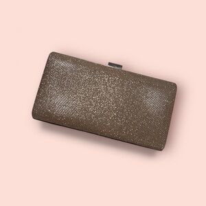 Amazon Golden Glitter Clutch Wristlet for Formal Occasions